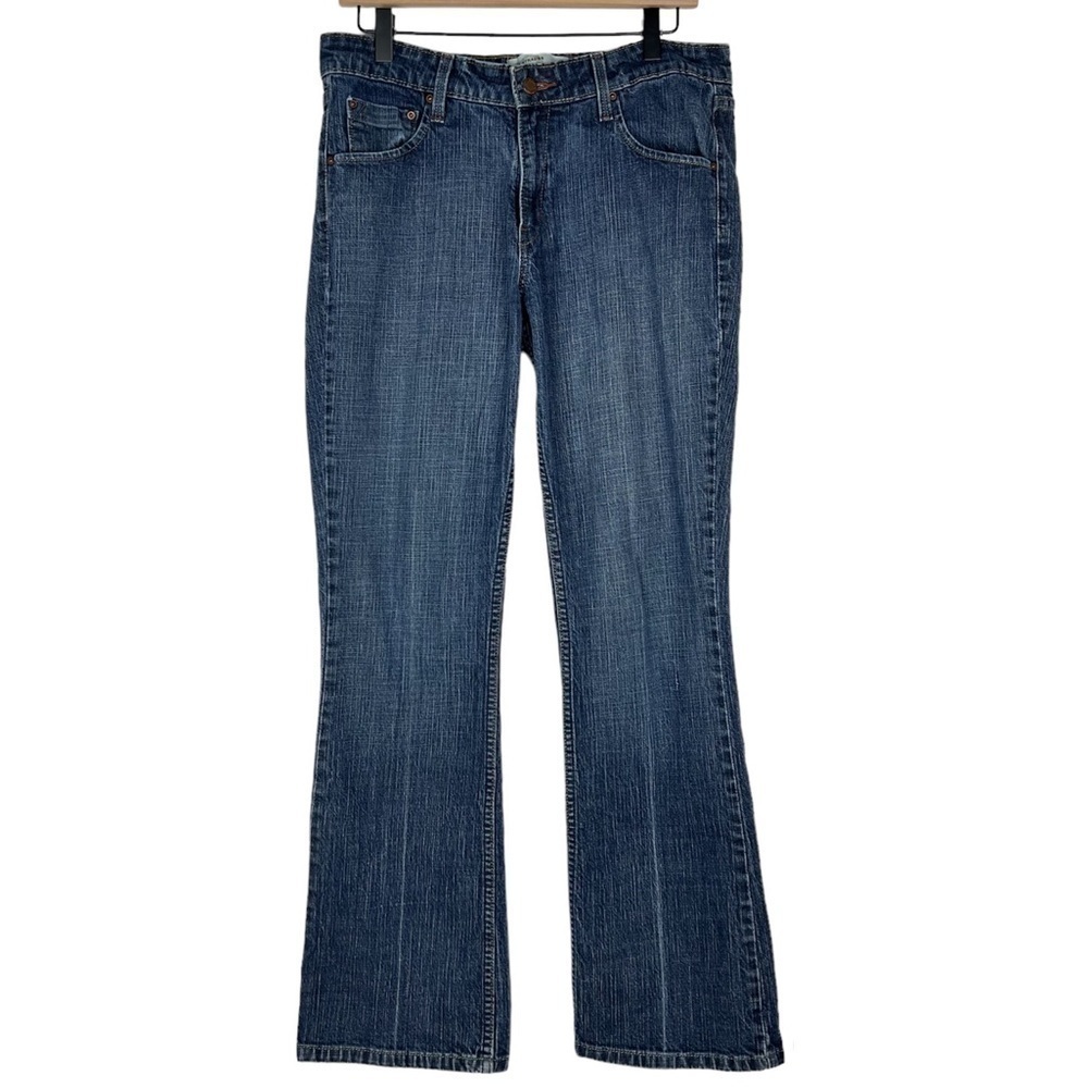 LEVI Strauss Signature Jeans Low Rise Bootcut Stretch Denim Misses 10 Medium